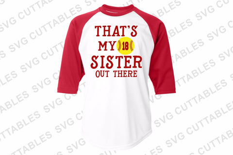 That's my sister out there That's my brother out there SVG Svg Cuttables 