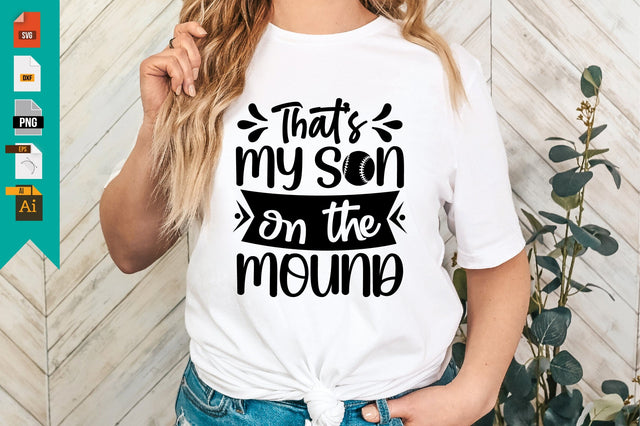 That's My Son on the Mound SVG Craftlabsvg24 