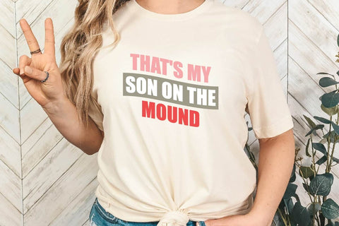 That's My Son On The Mound SVG Shahin alam 