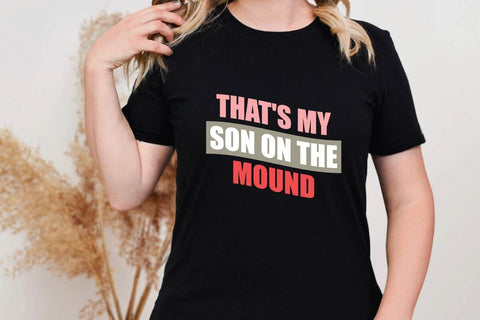 That's My Son On The Mound SVG Shahin alam 