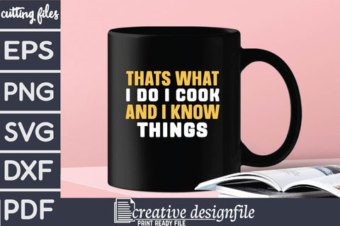 thats what i do i cook and i know things SVG farhad farhad 