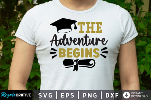 The adventure begins SVG SVG Regulrcrative 