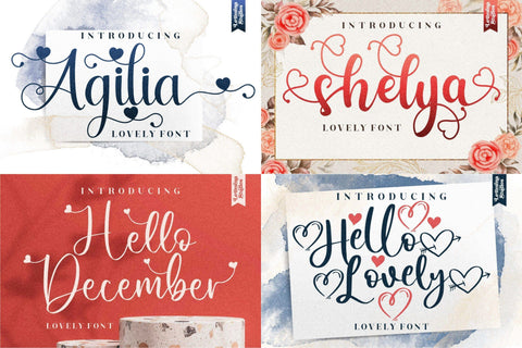 The Amazing Font 74 Fonts LIMITED TIME OVER !!! Font Letterena Studios 