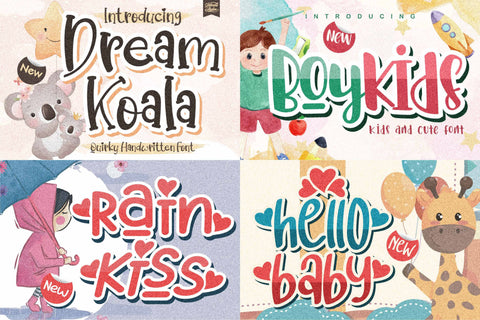 The Amazing Font 74 Fonts LIMITED TIME OVER !!! Font Letterena Studios 