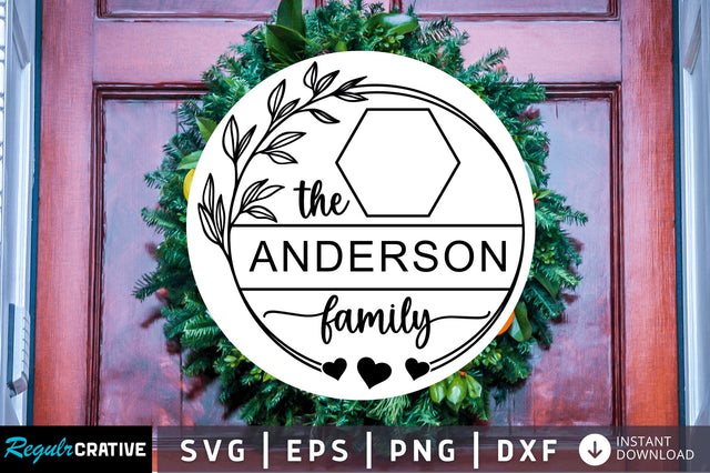 The anderson SVG Design SVG Regulrcrative 