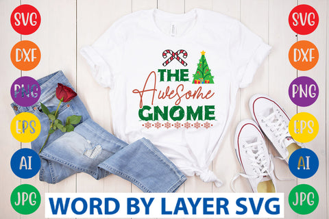 The Awesome Gnome SVG Design SVG Rafiqul20606 