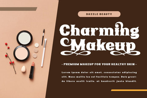 The Bachuz | Serif Classic Modernism Font twinletter 