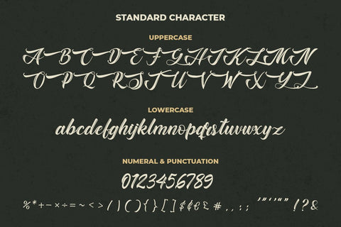 The Baghotta Script Font Kotak Kuning Studio 