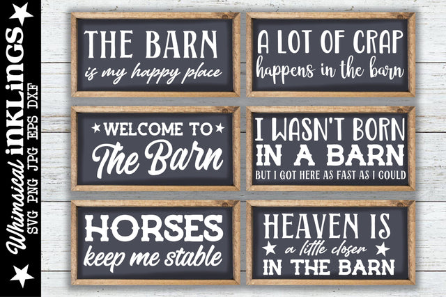 The Barn SVG Collection SVG Whimsical Inklings 