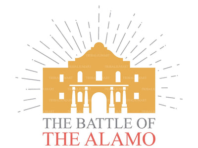 The Battle of the Alamo design SVG TribaliumArtSF 
