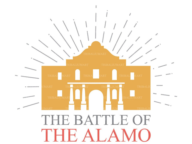 The Battle of the Alamo design SVG TribaliumArtSF 