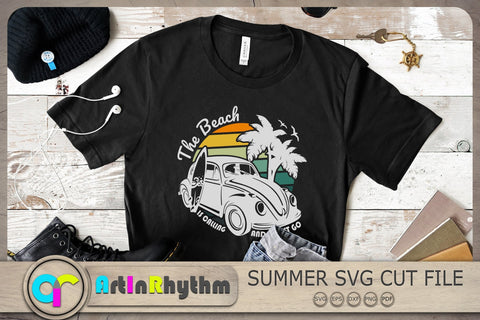 The Beach Is Calling And I Must Go Svg, Beach Svg, Summer Svg, Travel Svg SVG Artinrhythm shop 