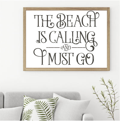 The Beach Is Calling And I Must Go SVG Board & Batten Design Co 