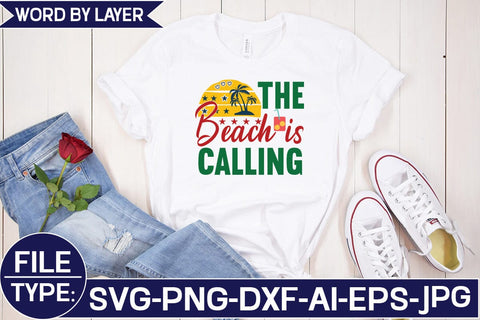 The Beach is Calling SVG Cut File SVG Studio Innate 