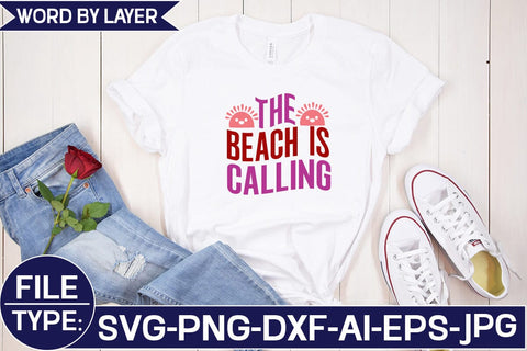 The Beach is Calling SVG Cut File SVG Studio Innate 