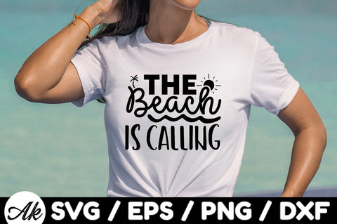 The beach is calling svg SVG akazaddesign 
