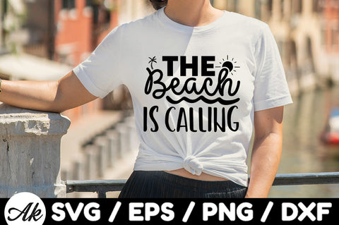 The beach is calling svg SVG akazaddesign 
