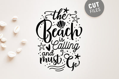 The Beach is Calling SVG SVG VectorSVGdesign 