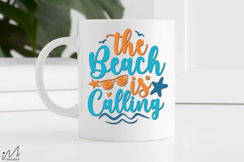 the beach is calling svg,Summer svg, Summer t shirt svg, Vacation Svg, Ocean Svg Svg, Beach Svg, Beach t shirt svg, Summer mug svg, Beach time svg, Summer vibes svg, Hello summer svg, Lake time SVG Isabella Machell 