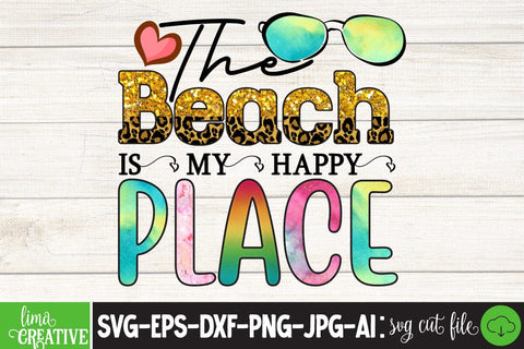The Beach is My Happy Place Sublimation PNG, Sublimation PNG,Summer Sublimation PNG, Sublimation Design, T-shirt Design, Summer Sublimation Qutest Sublimation Insomnia Std 