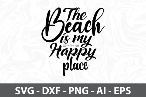 The Beach is my Happy Place svg SVG orpitasn 