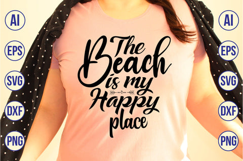 The Beach is my Happy Place svg SVG orpitasn 