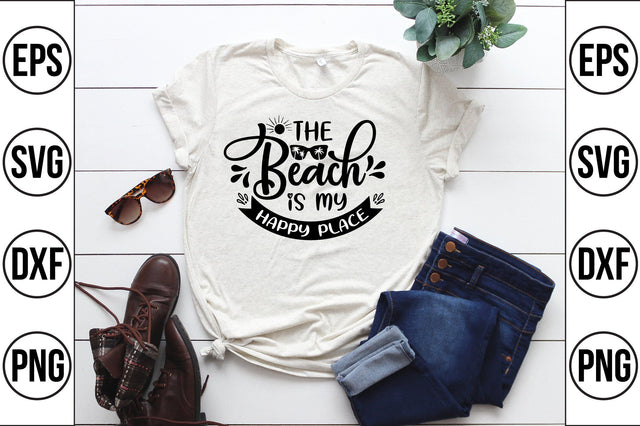 the beach is my happy place svg SVG shah alam 