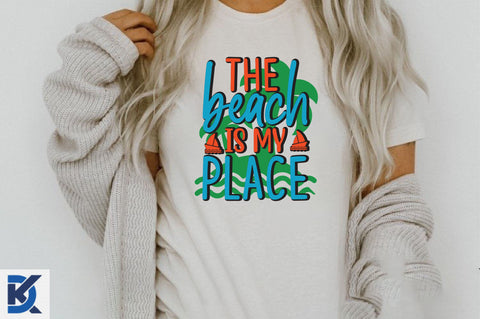 the beach is my happy place SVG SVGista 
