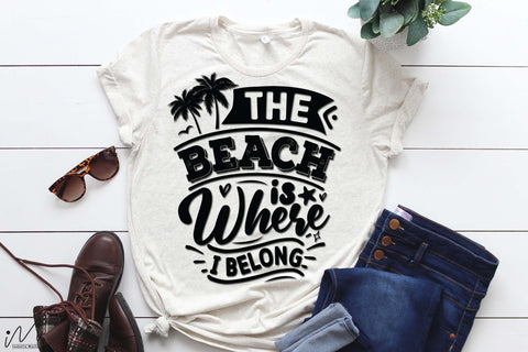 The Beach Is Where I Belong svg,Summer svg, Summer t shirt svg, Vacation Svg, Ocean Svg Svg, Beach Svg, Beach t shirt svg, Summer mug svg, Beach time svg, Summer vibes svg, Hello summer svg, Lake time SVG Isabella Machell 