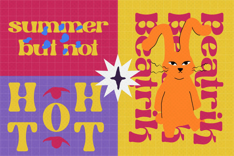 The Beatrik Typeface Font Storytype Studio 