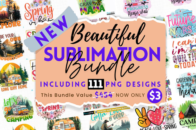 The Beautiful Sublimation PNG Big Bundle Sublimation Regulrcrative 
