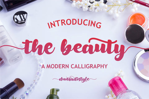 The Beauty Font Dumadistyle 