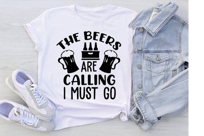 The Beers Are Calling I Must Go SVG SVG Creativeart88 