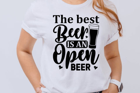 The best beer is an open beer SVG SVG Regulrcrative 