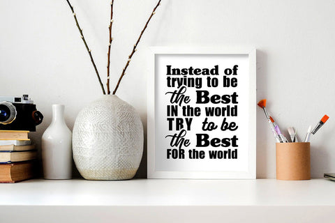 The Best for the world SVG SVG VectorSVGdesign 