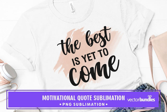 The best is yet to come sublimation Sublimation vectorbundles 