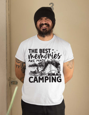 The best memories are made camping svg, camp svg, camping t shirt, happy camper t shirt, cut files, family trip svg SVG Isabella Machell 