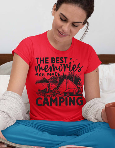 The best memories are made camping svg, camp svg, camping t shirt, happy camper t shirt, cut files, family trip svg SVG Isabella Machell 