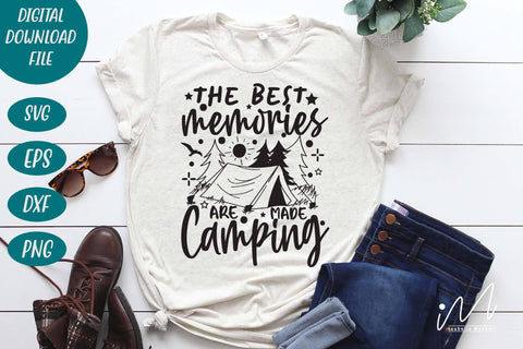 The best memories are made camping svg, camping the memorable day, camp t shirt, adventure t shirt, outdoor adventure, SVG Isabella Machell 