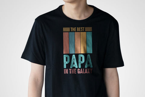 The Best Papa In The Galaxy, Fathers Day Svg, Best Dad Ever Svg, Daddy Svg, Father Day Svg, Grandpa Svg, Papa Svg – Printable, Cricut & Silhouette SVG Debashish Barman 