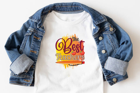 The Best Teachers Sublimation SVGArt 