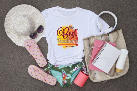 The Best Teachers Sublimation SVGArt 