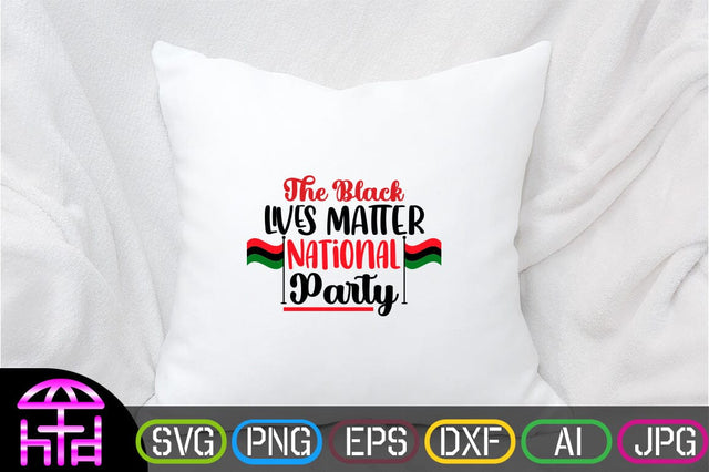 THE BLACK LIVES MATTER NATIONAL PARTY SVG BB Type Studios 