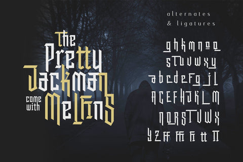 The Black Sugare Font Arterfak Project 