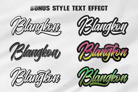 The Blangkon Script Font Kotak Kuning Studio 