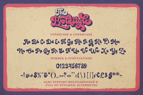 The Boldstyle | Retro Script Font studioalmeera 