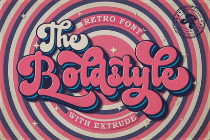 The Boldstyle | Retro Script Font studioalmeera 