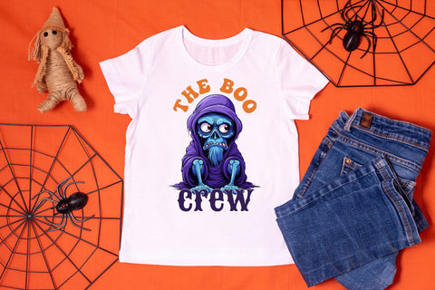 The Boo Crew - Halloween PNG Sublimation Sublimation CraftLabSVG 