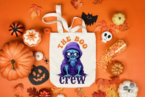 The Boo Crew - Halloween PNG Sublimation Sublimation CraftLabSVG 