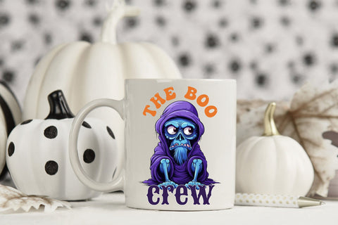 The Boo Crew - Halloween PNG Sublimation Sublimation CraftLabSVG 